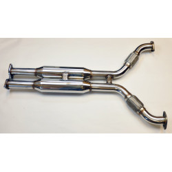 Nissan 350Z JDM Heart Doppel Catback Auspuffanlage Titanium Tipp