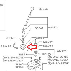 Nissan Skyline Silvia OEM Schalter Manschette 