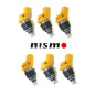 6 x 555cc Nismo Side Feed Fuel Injectors Skyline, 300ZX