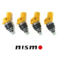 4 x 555cc 660cc Nismo Side Feed Einspritzdüsen SR20DET Nissan S13 S14 S15, Subaru