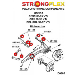 Rear axle upper inner coupling rod Bush SPORT