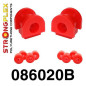 Bush kit Front stabilizer and coupling rod