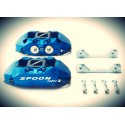 SPOON Twin-Block, 4 Kolben Bremssattel Set Honda EG EK DB DC2 S2000