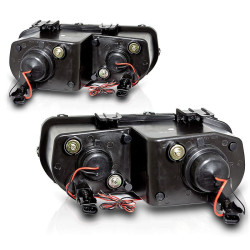 Integra DC2 94-97 Black Headlights LHD