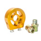 Universal Aluminum Oil Filter Sandwich Plate Adapter
