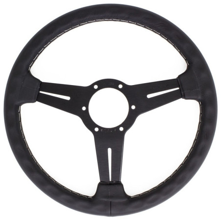Nardi Classic Steering Wheel - Grey Stitching - 330mm	