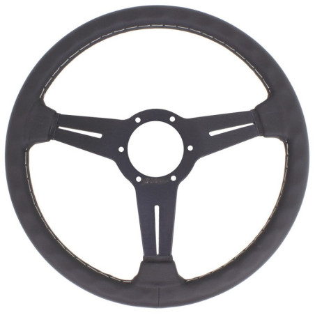 Nardi Classic Steering Wheel - Grey Stitching - 360mm	