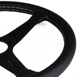 Nardi Classic Steering Wheel - Grey Stitching - 390mm