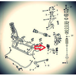 Skyline R32, R33, R34 OEM Front Lower Inside Ball Joint