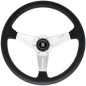 Nardi Deep Corn Steering Wheel - Perforated Leather with Satin Spokes