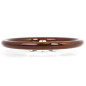 Nardi Deep Corn Steering Wheel - Wood with Polished Spokes