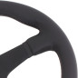 Nardi Gara Steering Wheel - Leather with Black Spokes