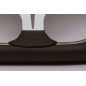 Nardi Kallista Steering Wheel - Leather/Perforated Leather/ABS Inserts with Polished Spokes - 350mm