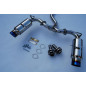 Toyota GT86 Invidia N1 Dual Catback Exhaust System Titanium Tip