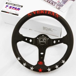 T&E Vertex JDM Steering Wheel - 7 Star