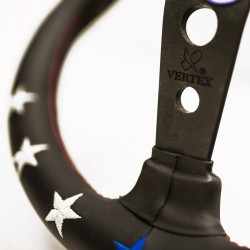 T&E Vertex JDM Steering Wheel - 7 Star