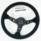 T&E Vertex JDM Steering Wheel - King of Vertex Wildleder