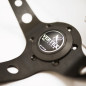 T&E Vertex JDM Steering Wheel - Speed Gold/Silver Hells Racing DESIGNED BY: JUN WATANABE