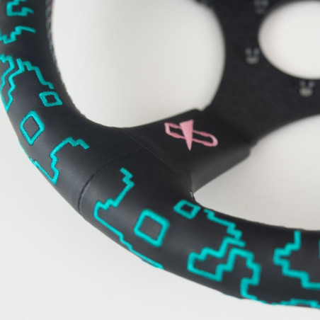 T&E Vertex JDM Steering Wheel - Vertex x Bowz Collaboration