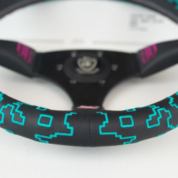 T&E Vertex JDM Steering Wheel - Vertex x Bowz Collaboration
