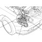 Honda K20 K24 V-ribbed belt
