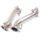 Nissan R35 GTR 3" Titanium Decat Downpipes