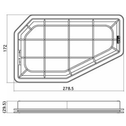 HKS Honda Civic FN2 K20 Super Hybrid Filter