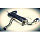 Toyota GT86 Toyosports Doppel Catback Auspuffanlage Titanium Tipp