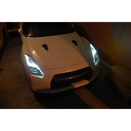 Nissan R35 GT-R 2017+ LED Lightning Bolt Scheinwerfer Satz