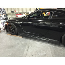 Nissan R35 GTR Nismo Style Side Skirts Carbon