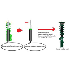 Tein Flex Z Coilovers for Nissan Skyline