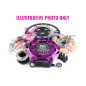 Xtreme Performance - 184mm Rigid Ceramic Twin Plate Clutch Kit Incl Flywheel Nissan Skyline