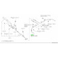 Nissan Skyline Handbrake cable assembly